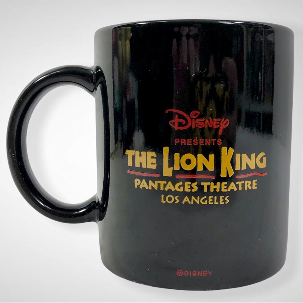 Disney Lion King Pantages Theater Los Angeles Ceramic Coffee Mug 12oz